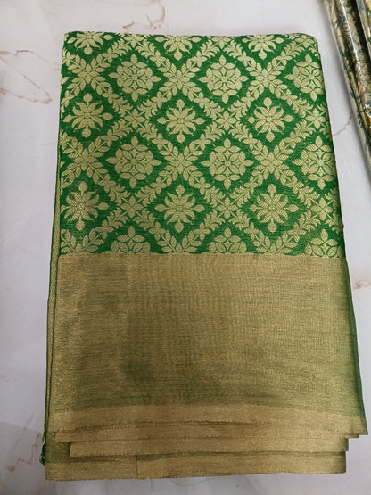 Premium soft silk🍏🍄lite green