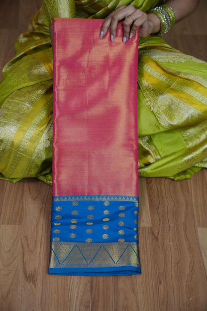 Kanchi semi silk saree 🥳